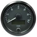 VDO SingleViu Speedometer 30 Mph Black 80mm gauge
